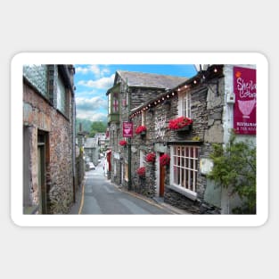 Slate Houses in the Lake District - Reworked Sticker